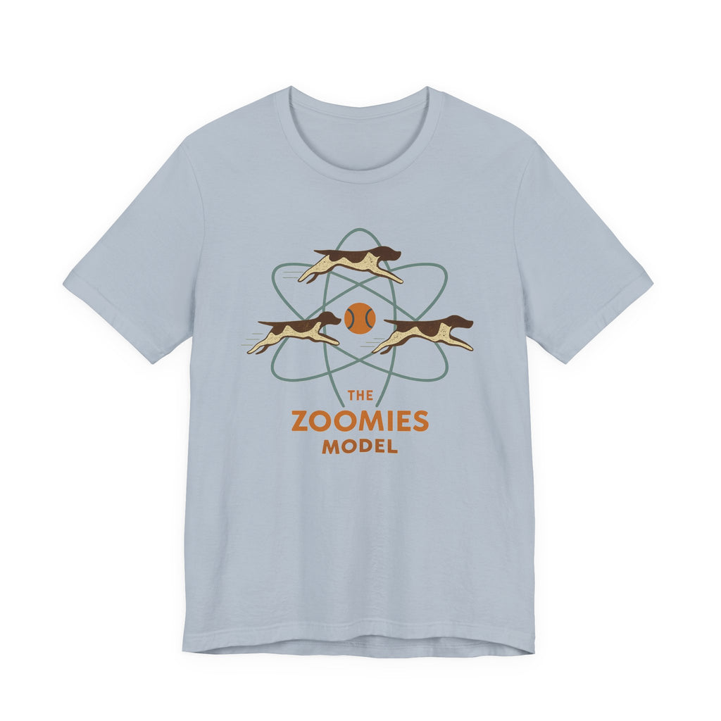 German Shorthaired Pointer Zoomies Atomic Model Tee