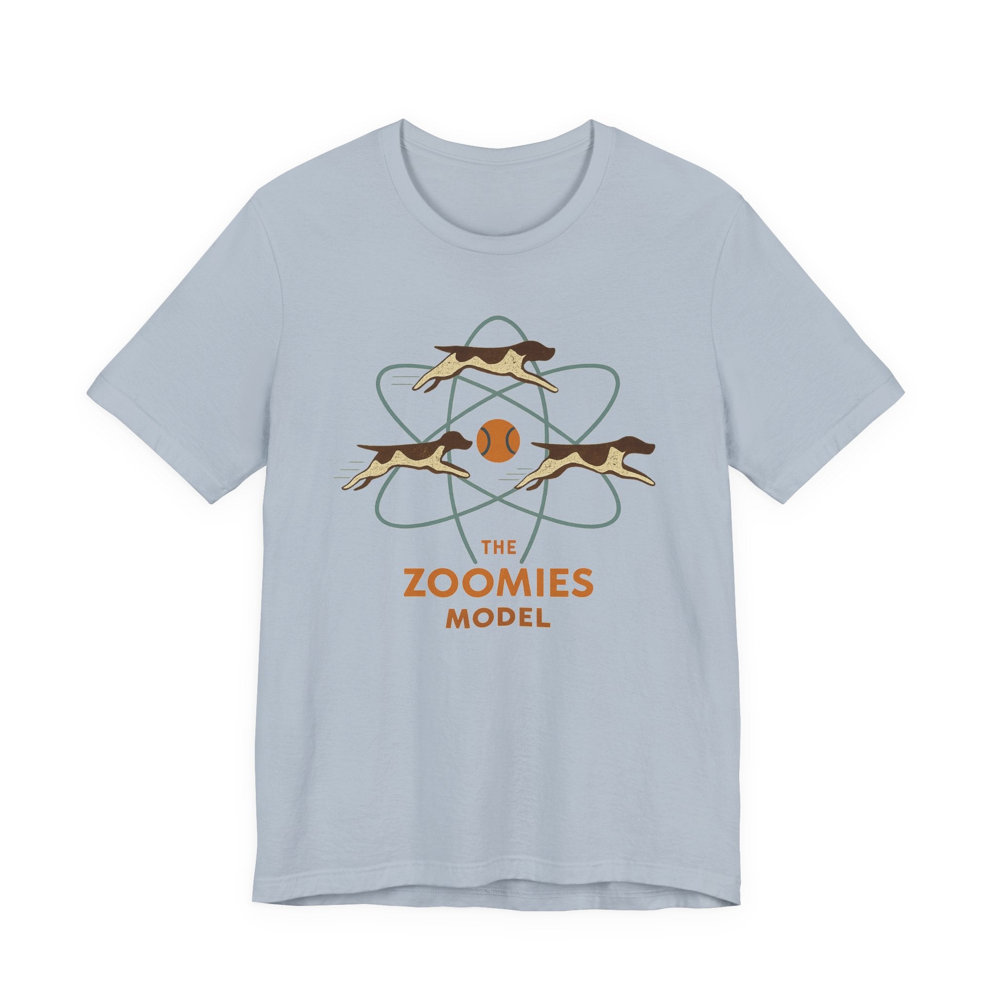 German Shorthaired Pointer Zoomies Atomic Model Tee