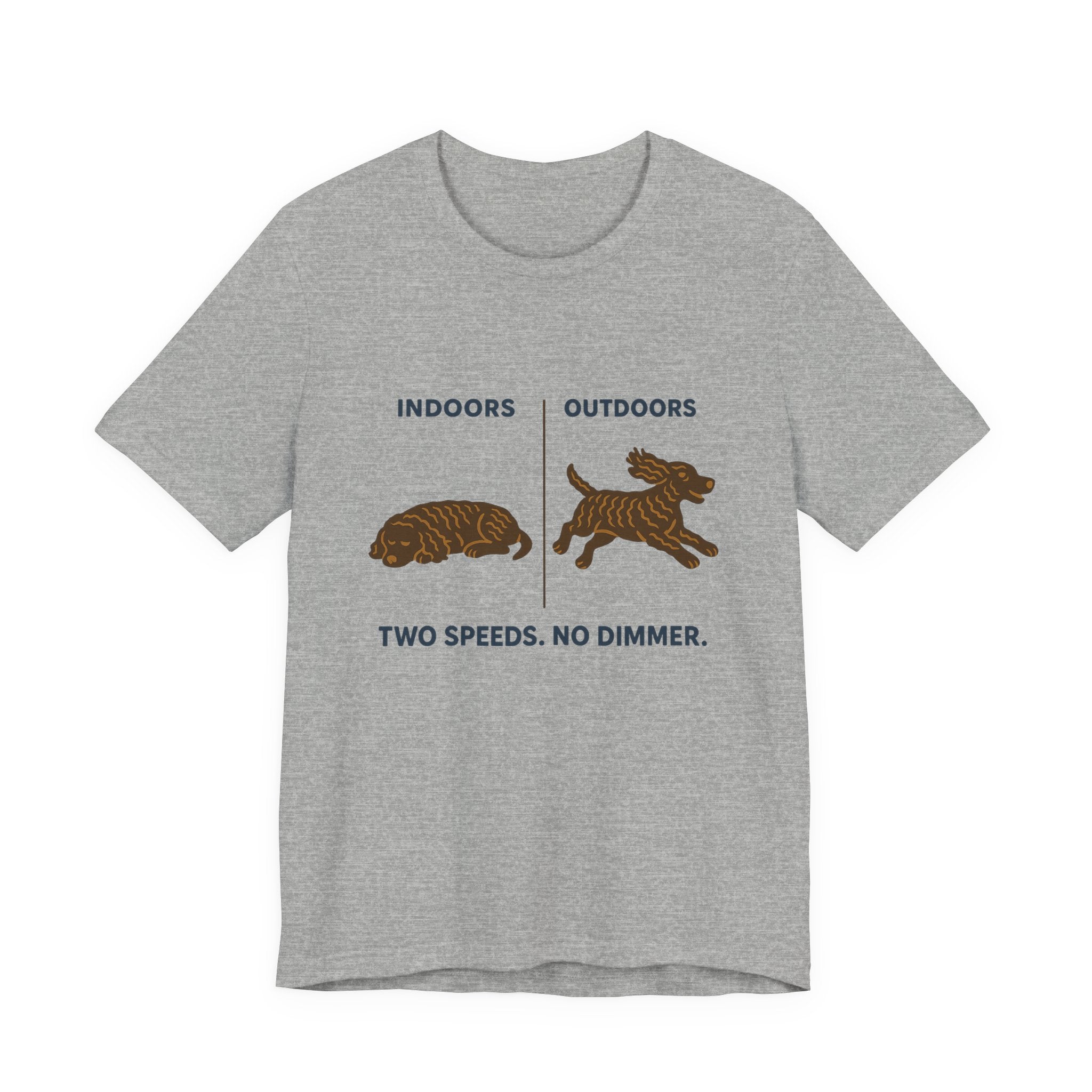 American Water Spaniel Two Speeds No Dimmer Tee