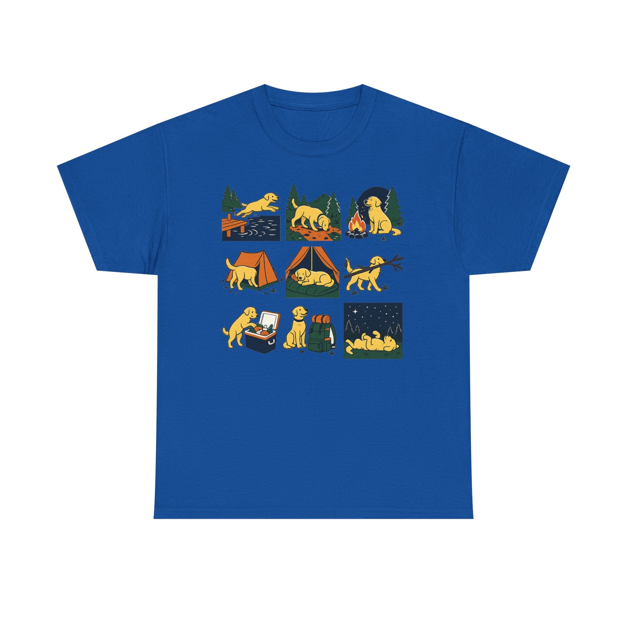 Outdoor Golden Life Camping T-Shirt