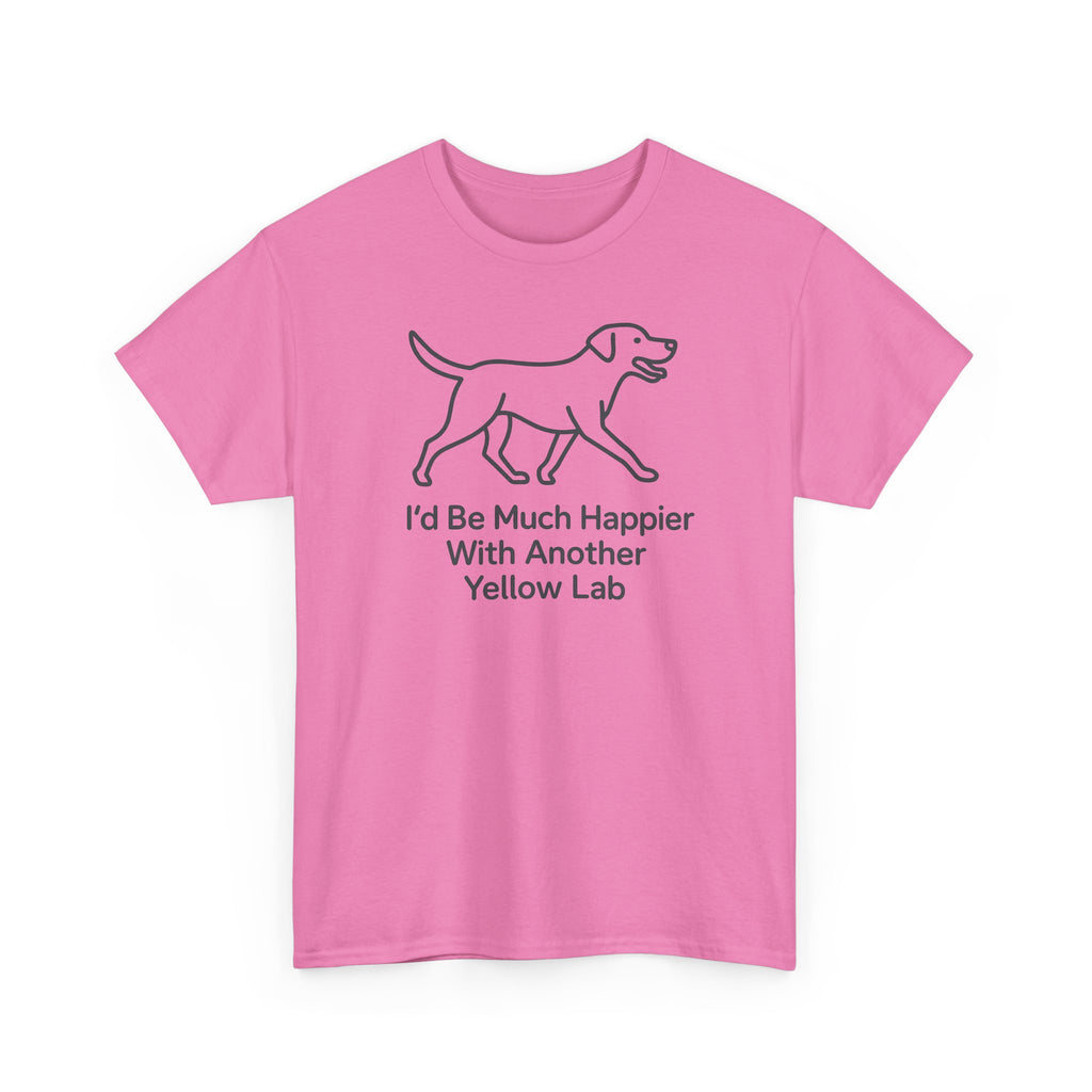 Yellow Lab Happiness Graphic T-Shirt