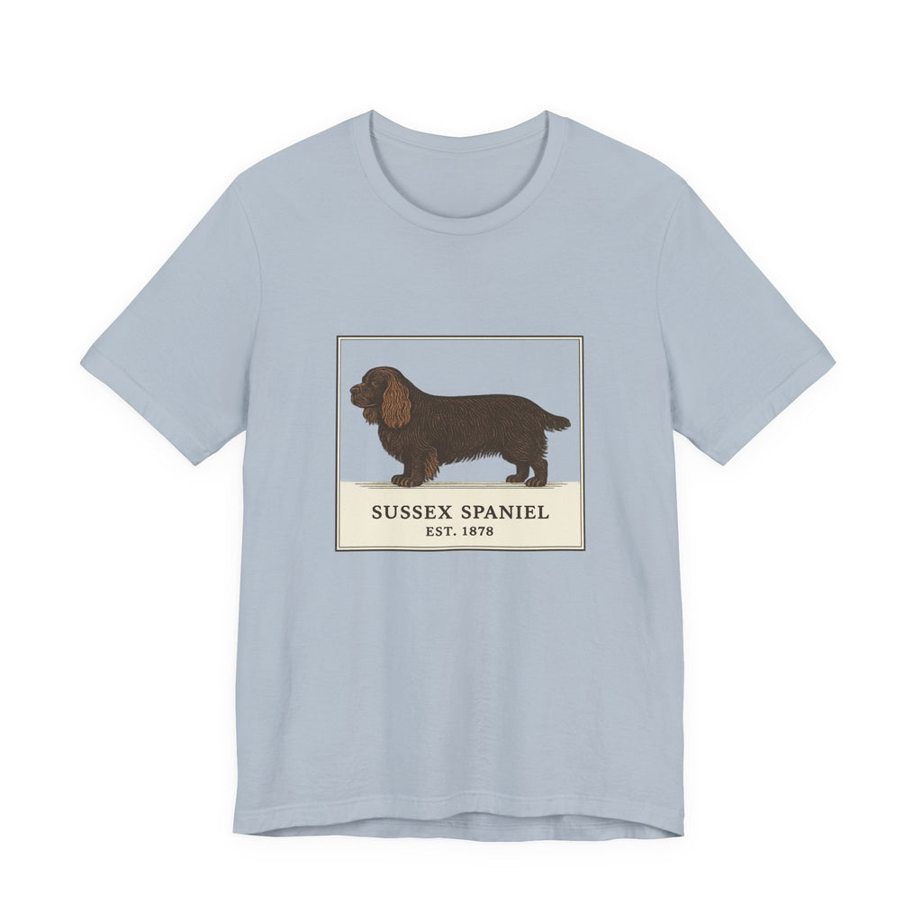 Sussex Spaniel Est. 1878 Field Guide Tee