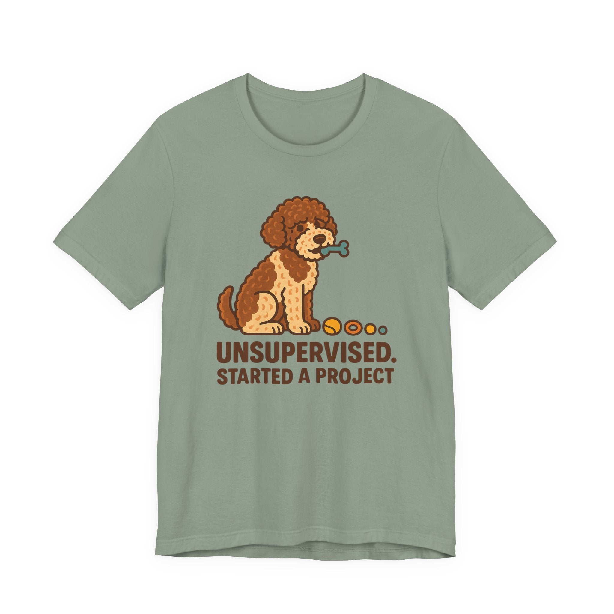 Lagotto Unsupervised Started a Project Tee
