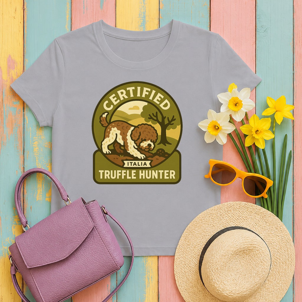 Lagotto Certified Truffle Hunter Tee in Athletic Heather