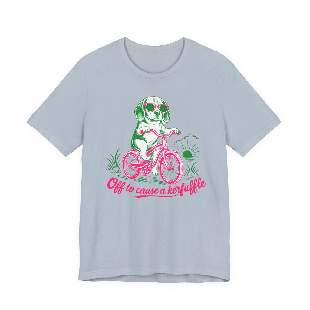 Beagle — Off to Cause a Kerfuffle t-shirt, view 4