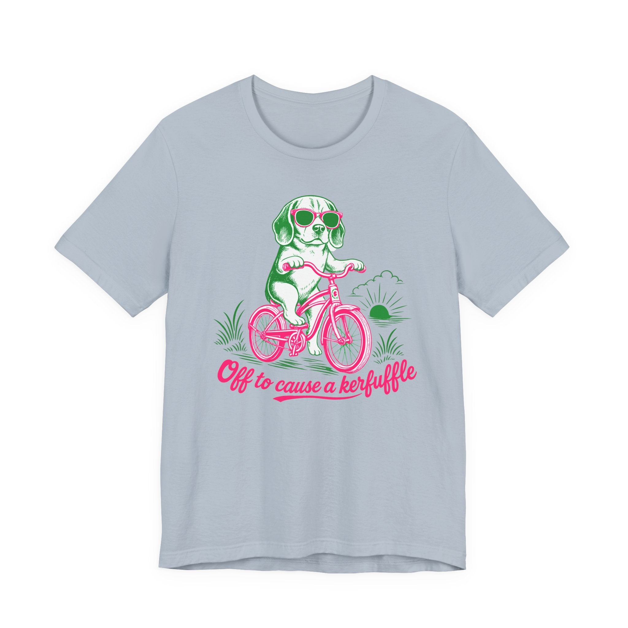 Beagle — Off to Cause a Kerfuffle t-shirt, view 4