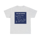 Shetland Sheepdog Blueprint T-Shirt