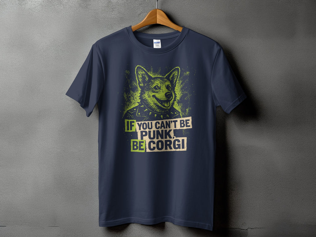 If You Can't Be Punk Be Corgi T-shirt