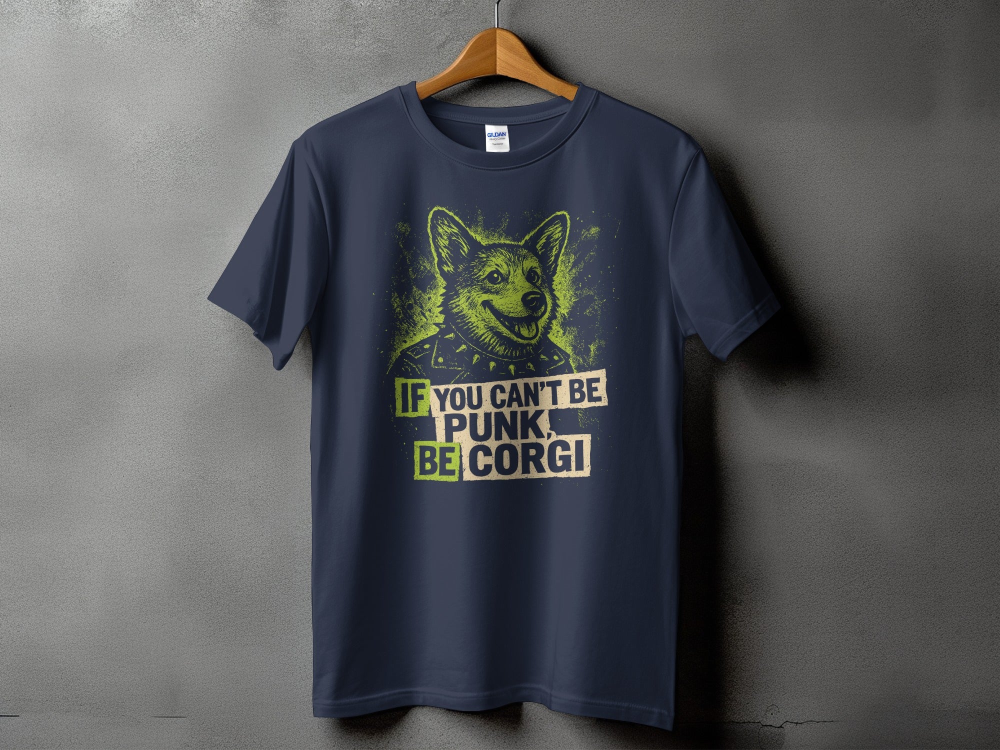 If You Can't Be Punk Be Corgi T-shirt