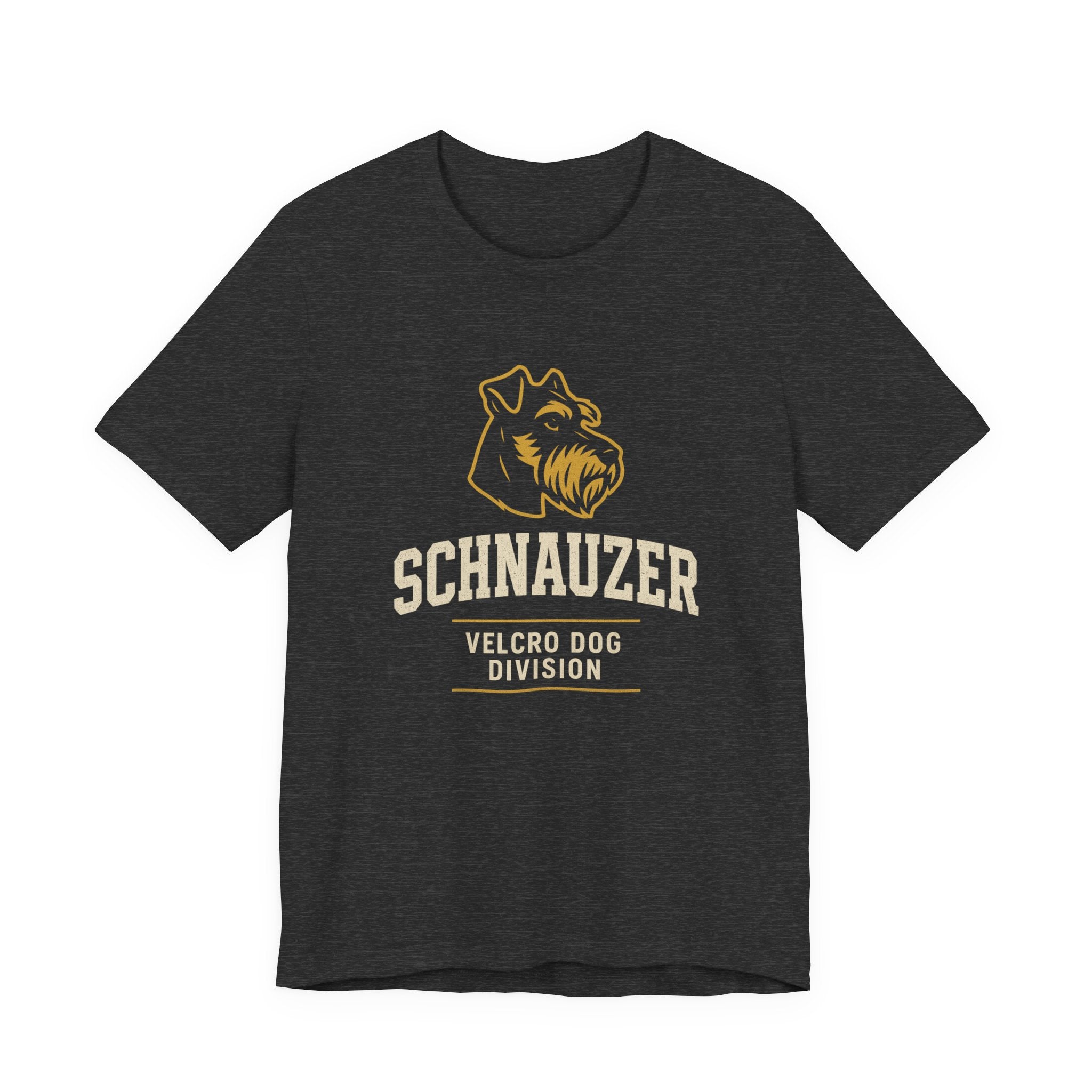 Schnauzer Velcro Dog Division T-Shirt