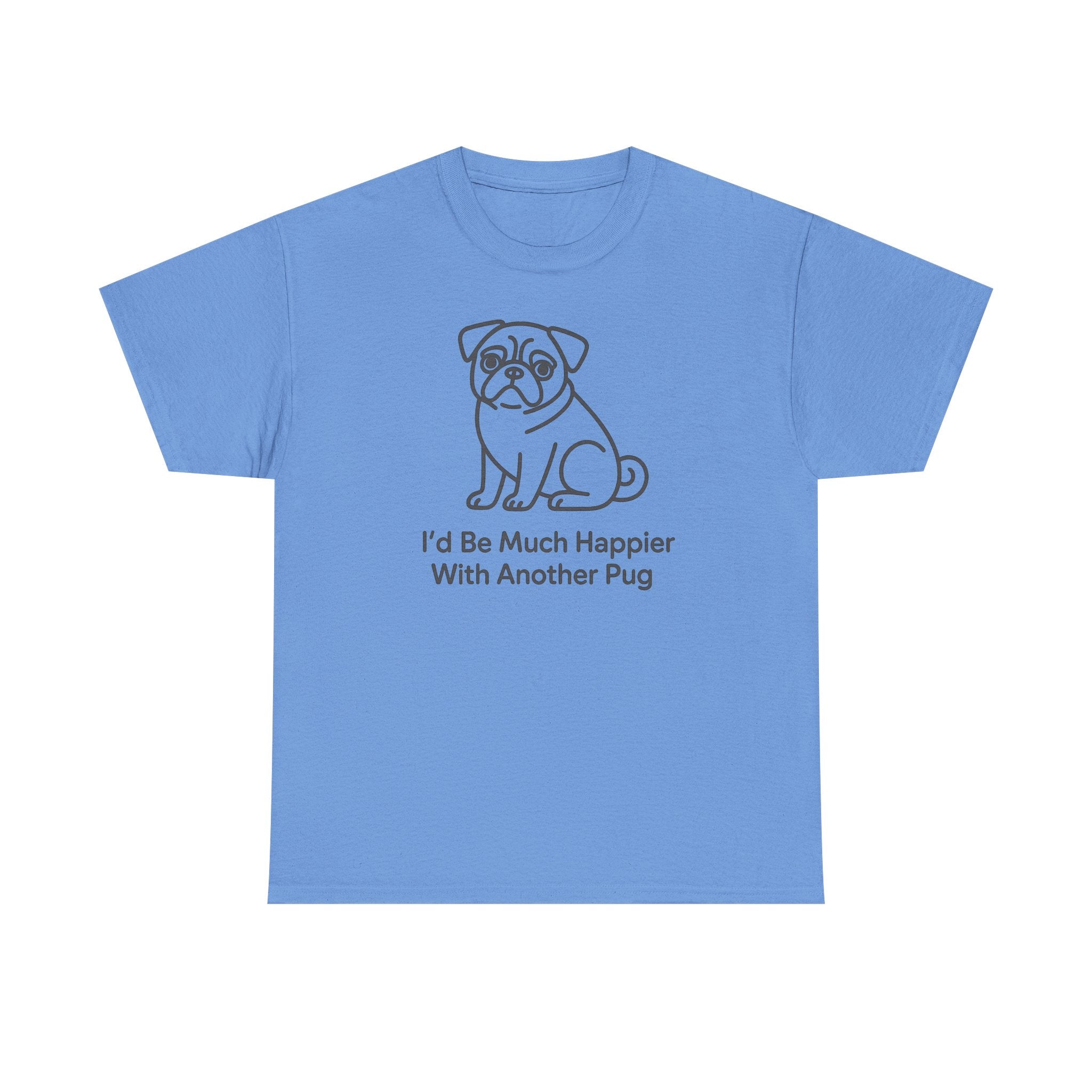 More Pugs Please: Minimalist T-Shirt