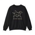 Slow Down Lab Sweatshirt in Black