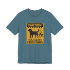Chocolate Lab Tail Clears Coffee Tables Tee