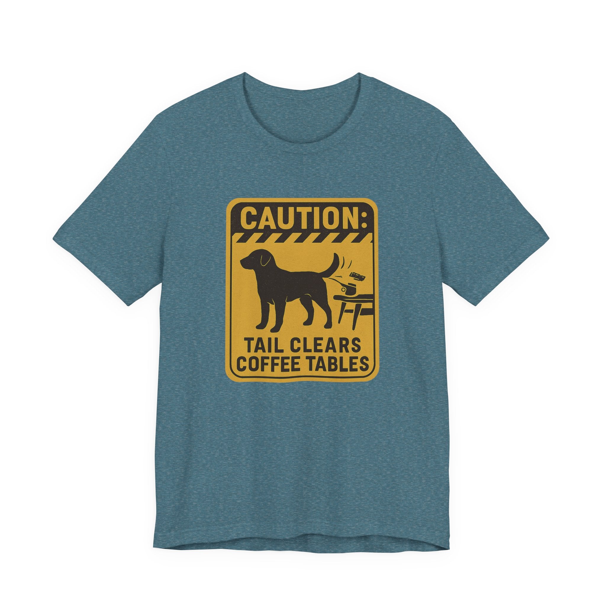 Chocolate Lab Tail Clears Coffee Tables Tee
