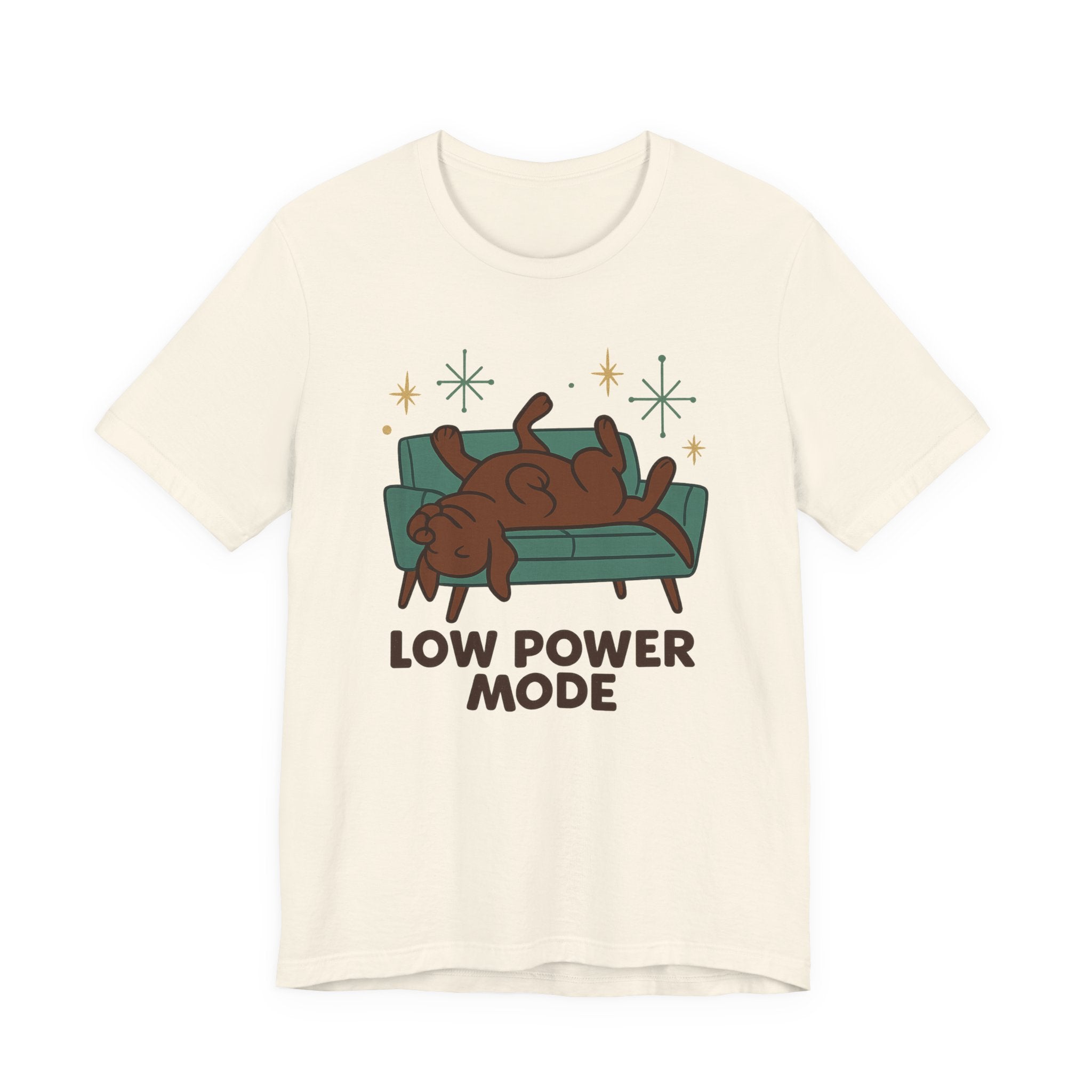 Chocolate Lab Low Power Mode Tee