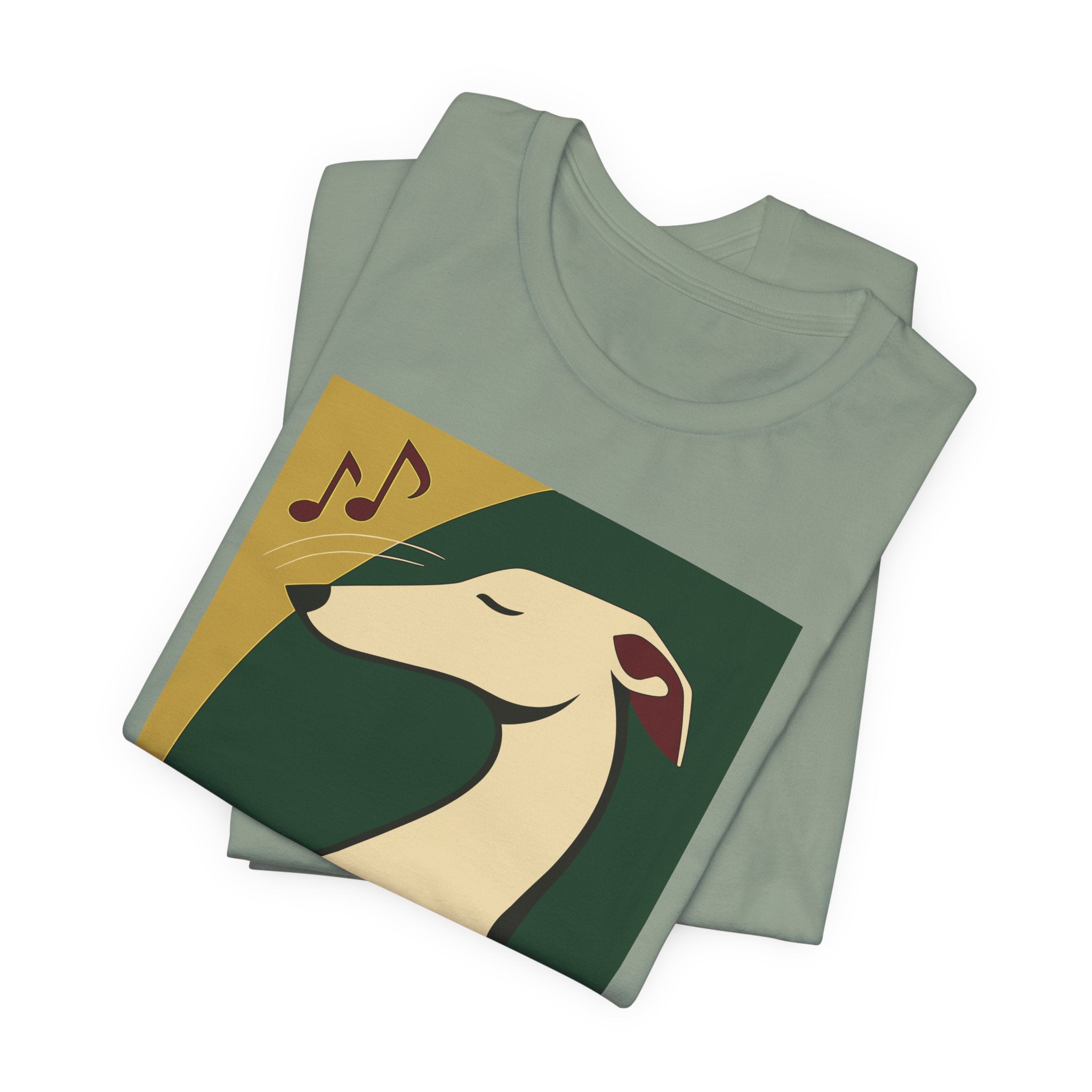 Greyhound Happiness Audibly Tee