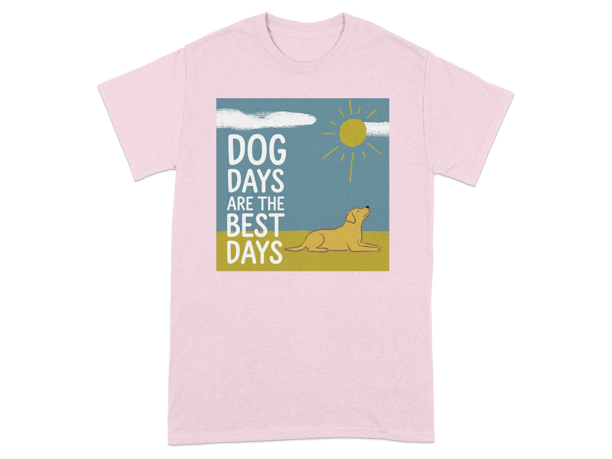 Dog Days Are The Best Days T-Shirt for Pet Lovers