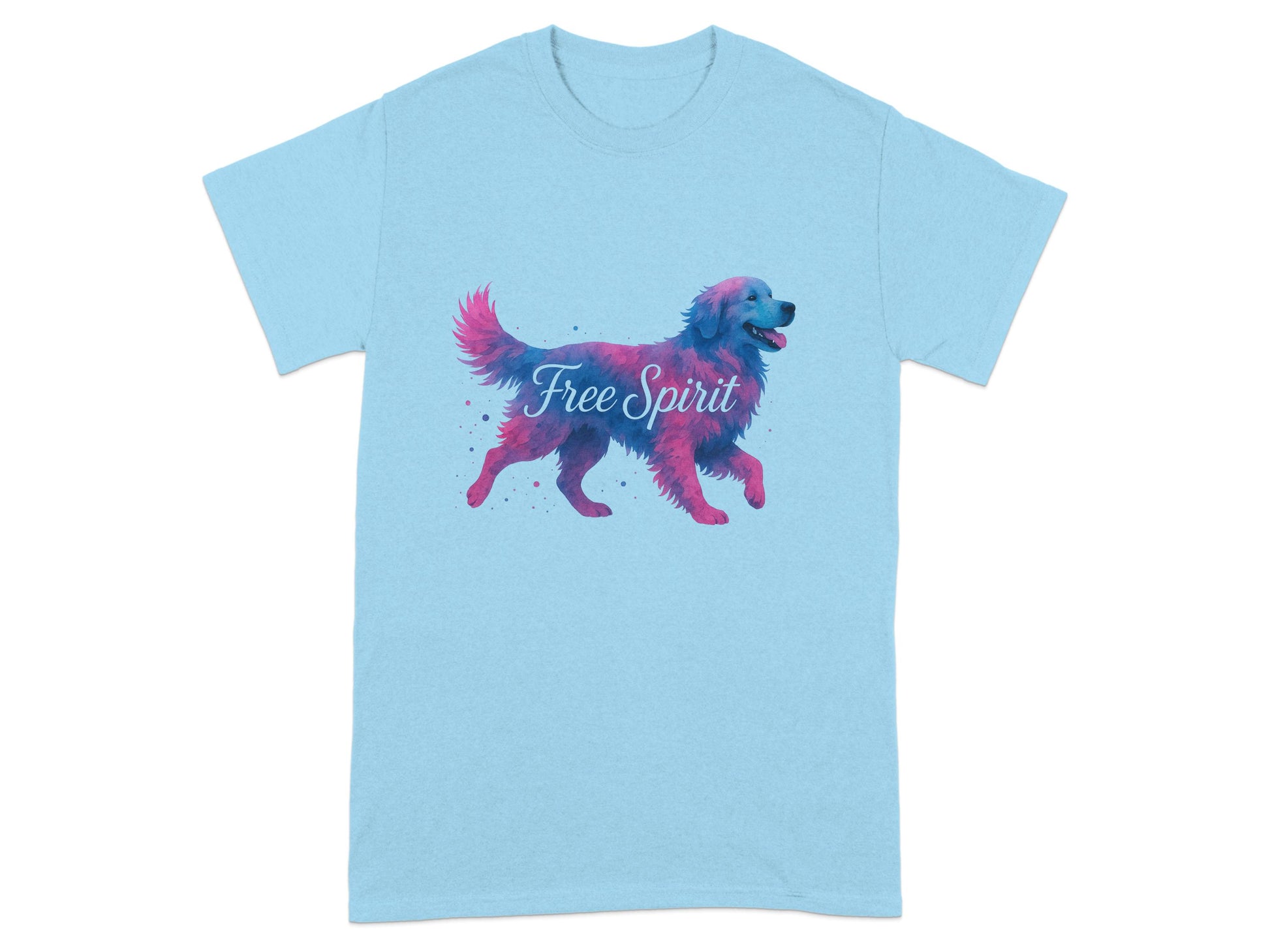 Vibrant Free Spirit Graphic Customizable T-shirt Product Type