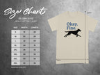 Okay. Fine. Running Dog Graphic T-Shirt