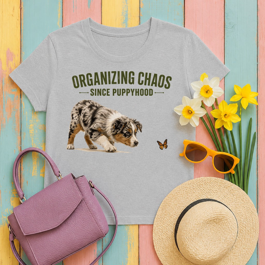 Organizing Chaos Aussie T-Shirt in Sport Grey