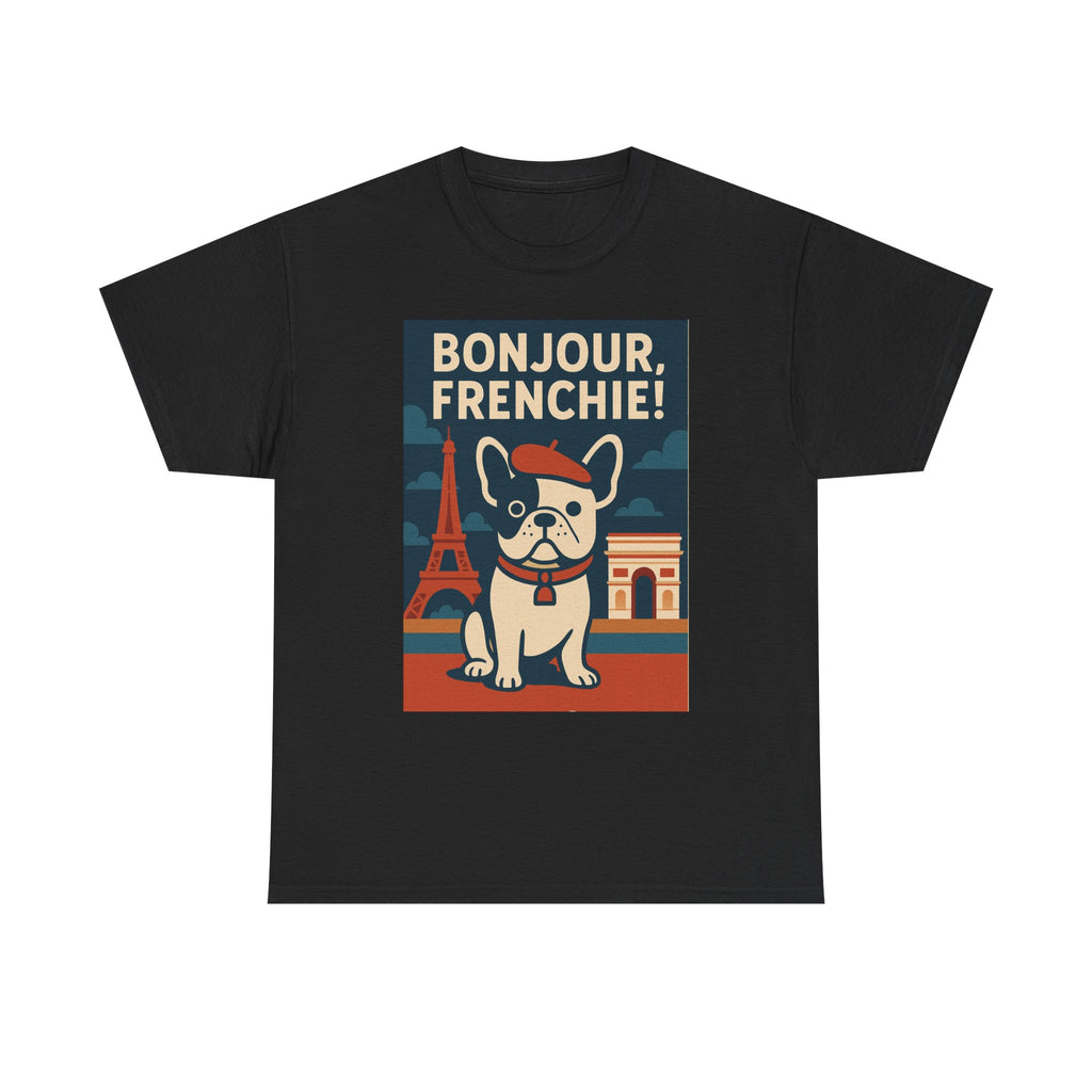 Bonjour Frenchie French Bulldog Paris T-Shirt