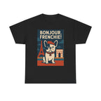 Bonjour Frenchie French Bulldog Paris T-Shirt