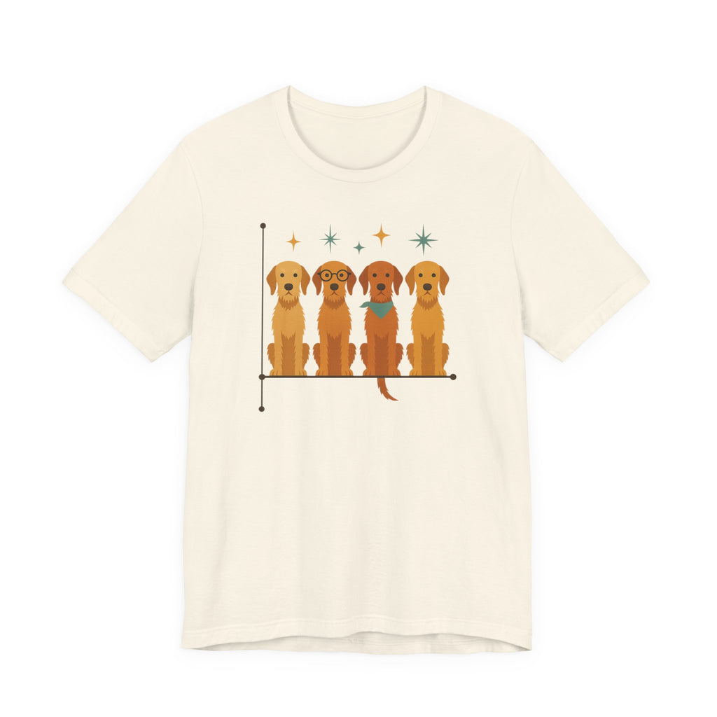 Mid-Century Wirehaired Vizsla Tee