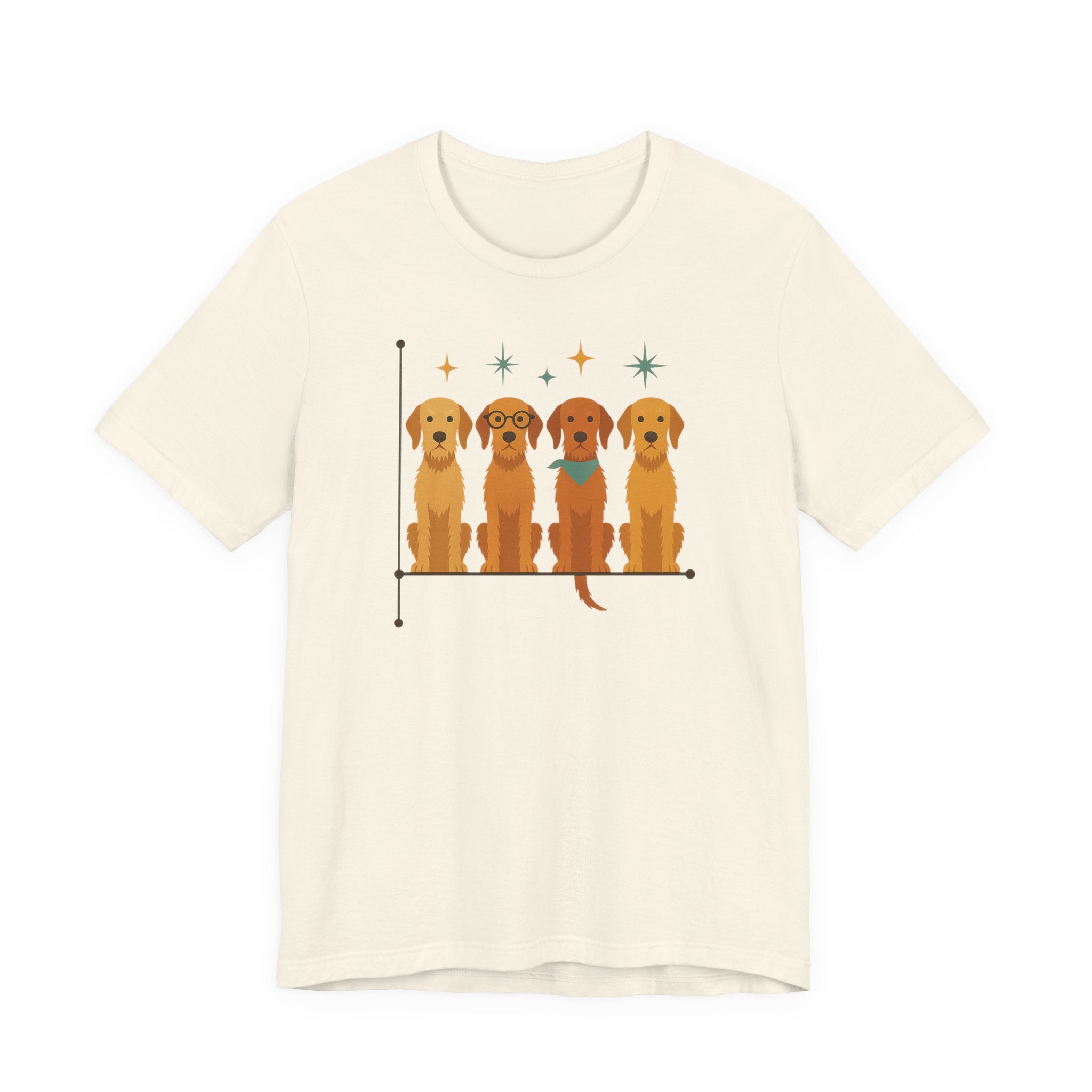 Mid-Century Wirehaired Vizsla Tee