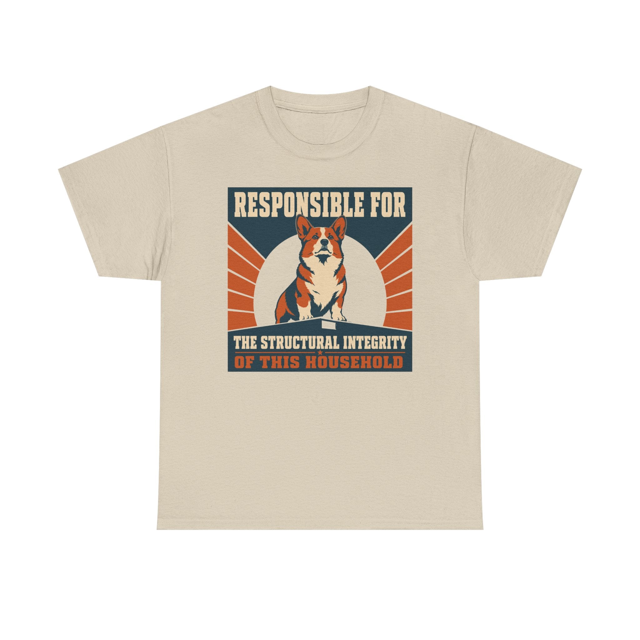 Structural Integrity Corgi Graphic T-shirt