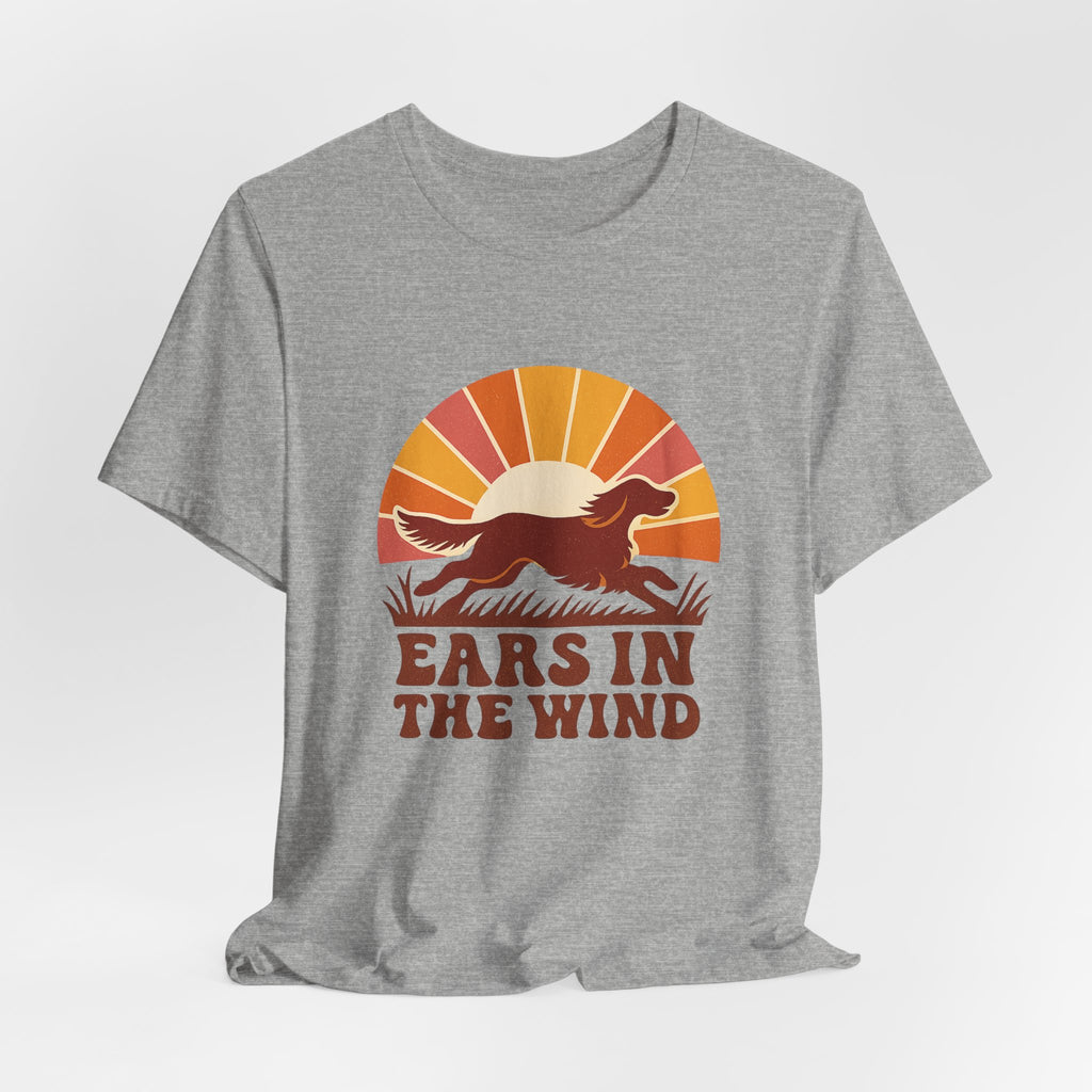 Irish Setter Ears in the Wind Tee