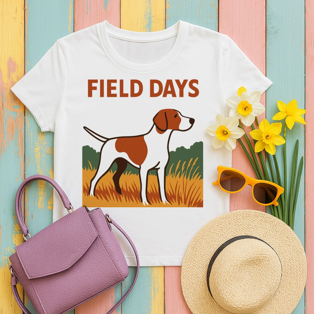 Pointer Field Days T-shirt in White