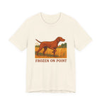 Vizsla Frozen on Point Tee