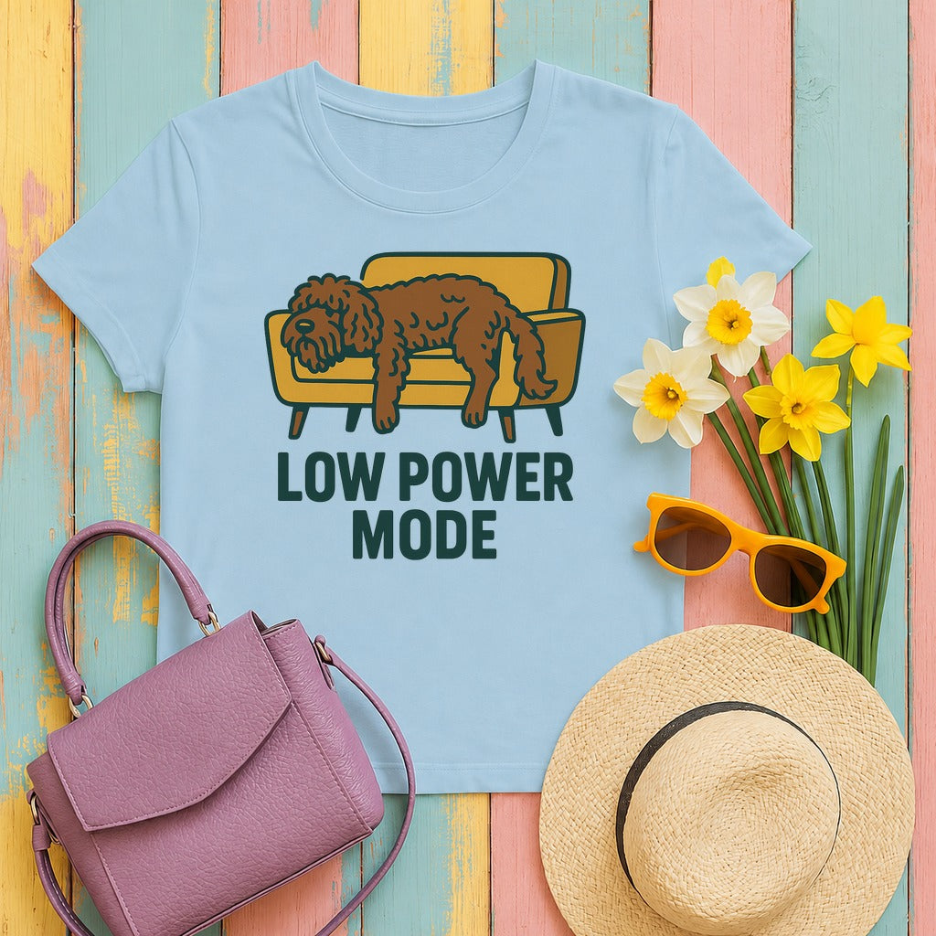 Barbet Low Power Mode Tee in Light Blue