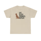 Eat Sleep Zoomies Repeat Dog T-Shirt