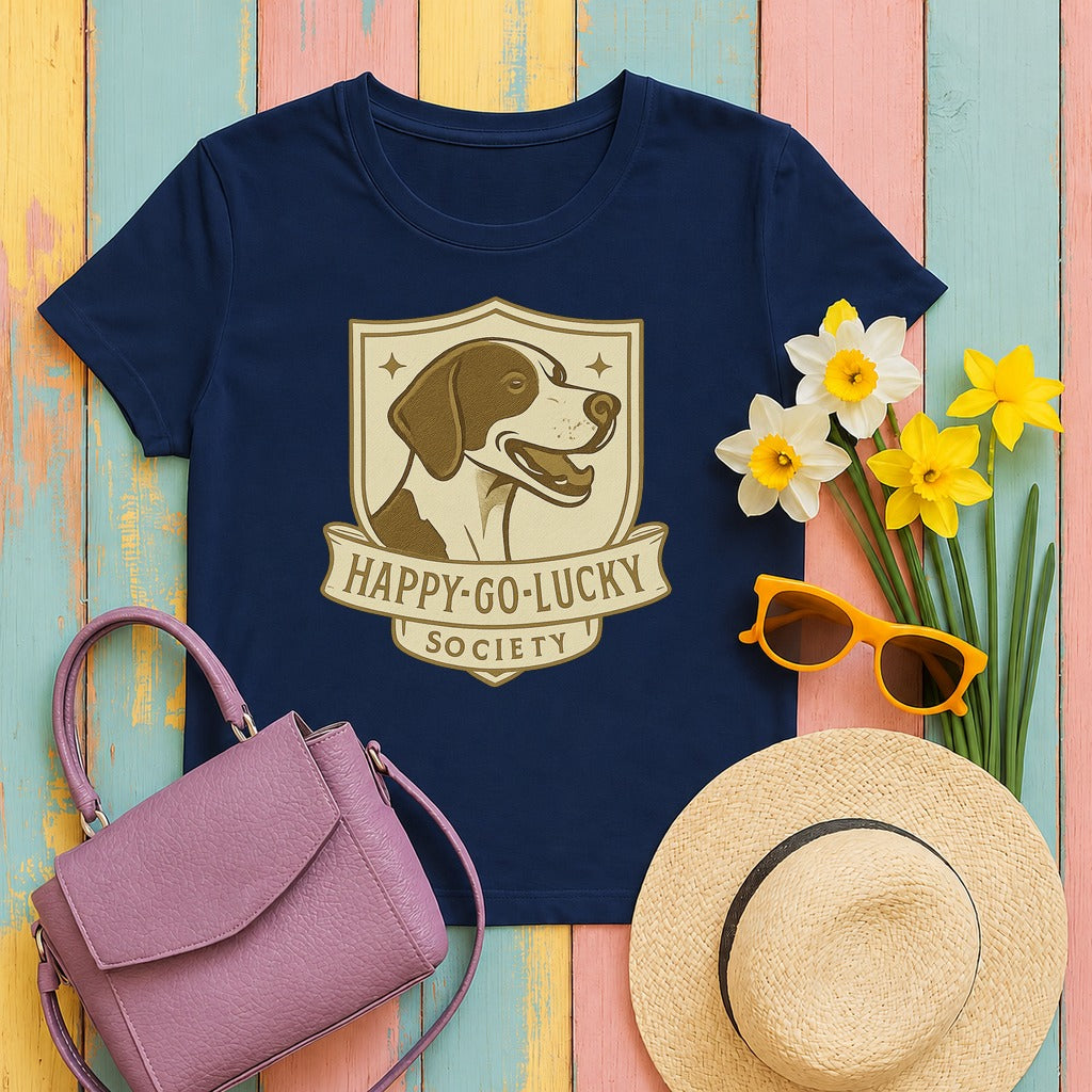 pointer happy-go-lucky-society tee flat lay hero