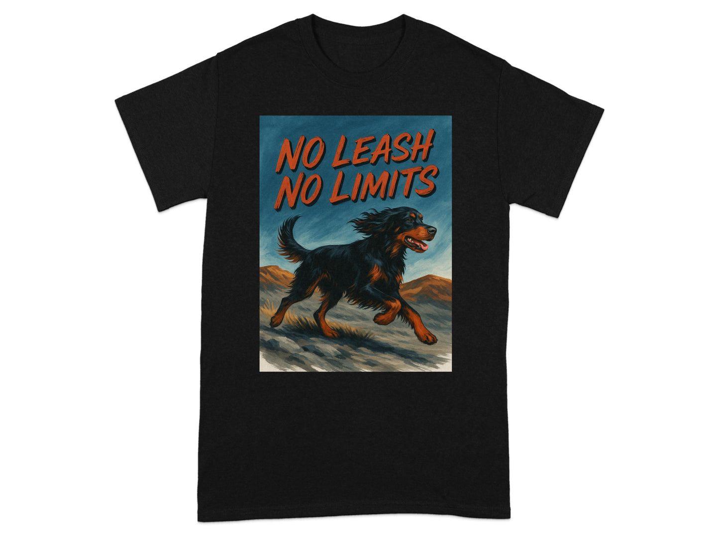 No Leash No Limits Graphic Printed Shirt product