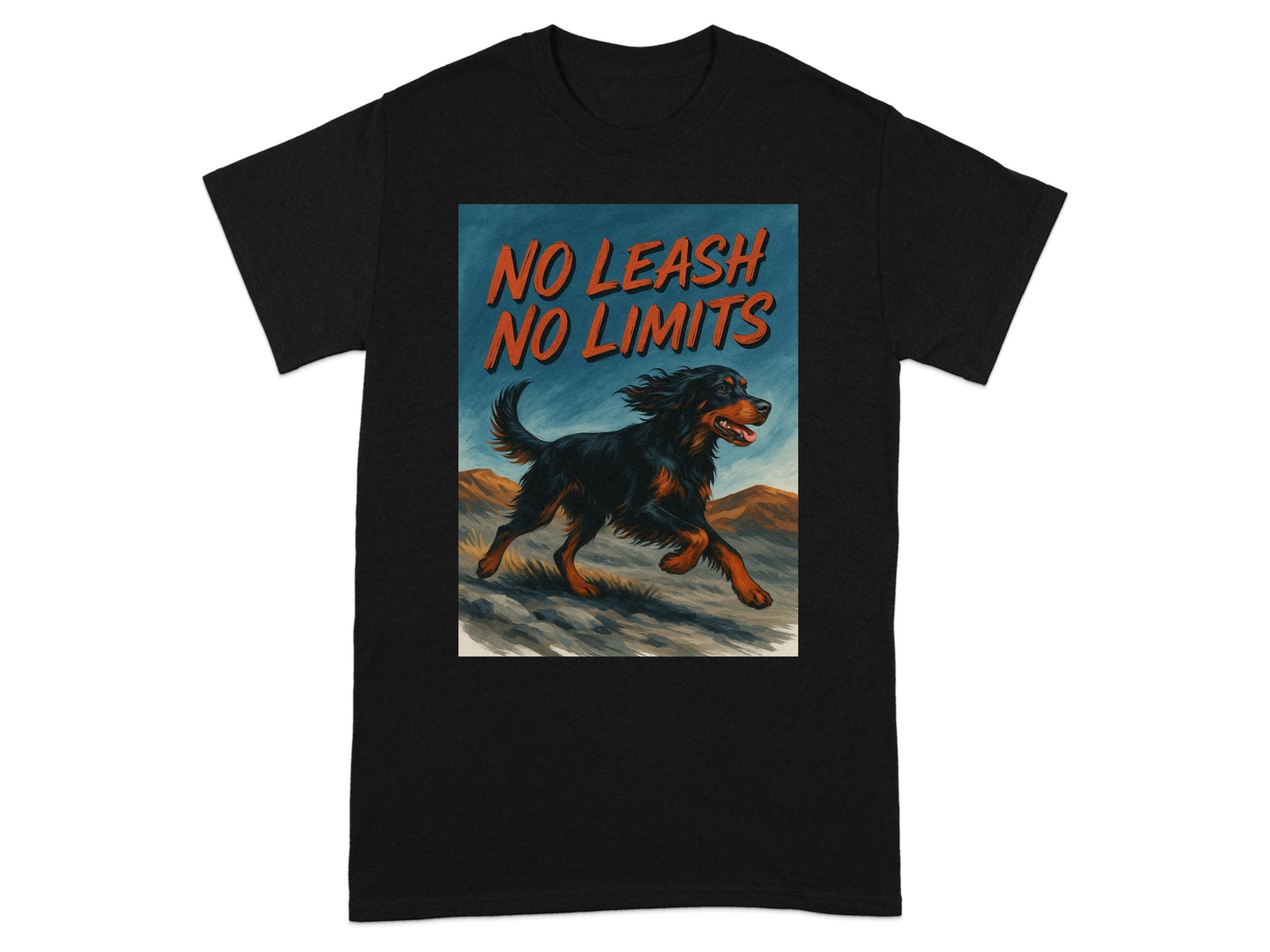 No Leash No Limits Graphic Printed Shirt product