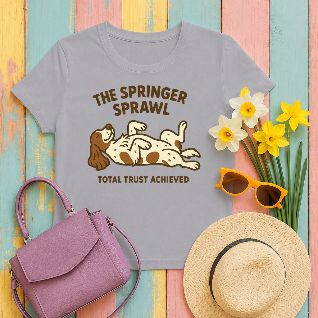 The Springer Sprawl Tee in Athletic Heather