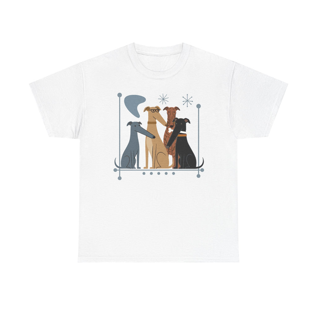 The Pack: Mid-Century Greyhound T-Shirt