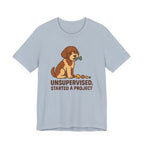 Lagotto Unsupervised Started a Project Tee