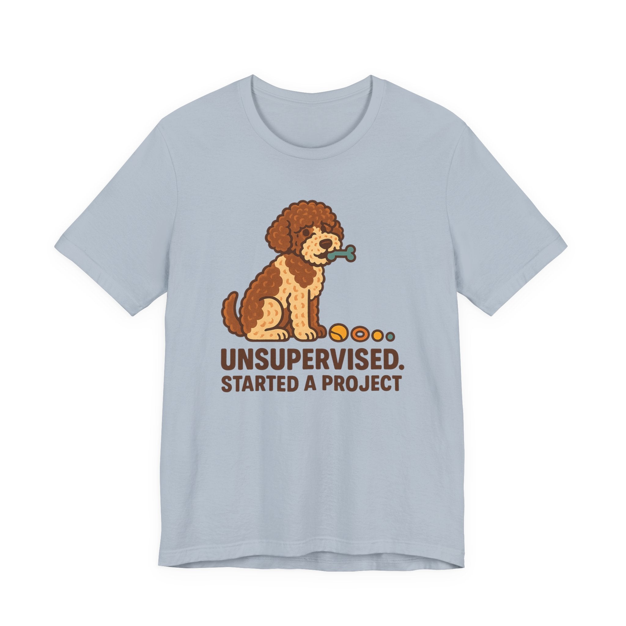 Lagotto Unsupervised Started a Project Tee