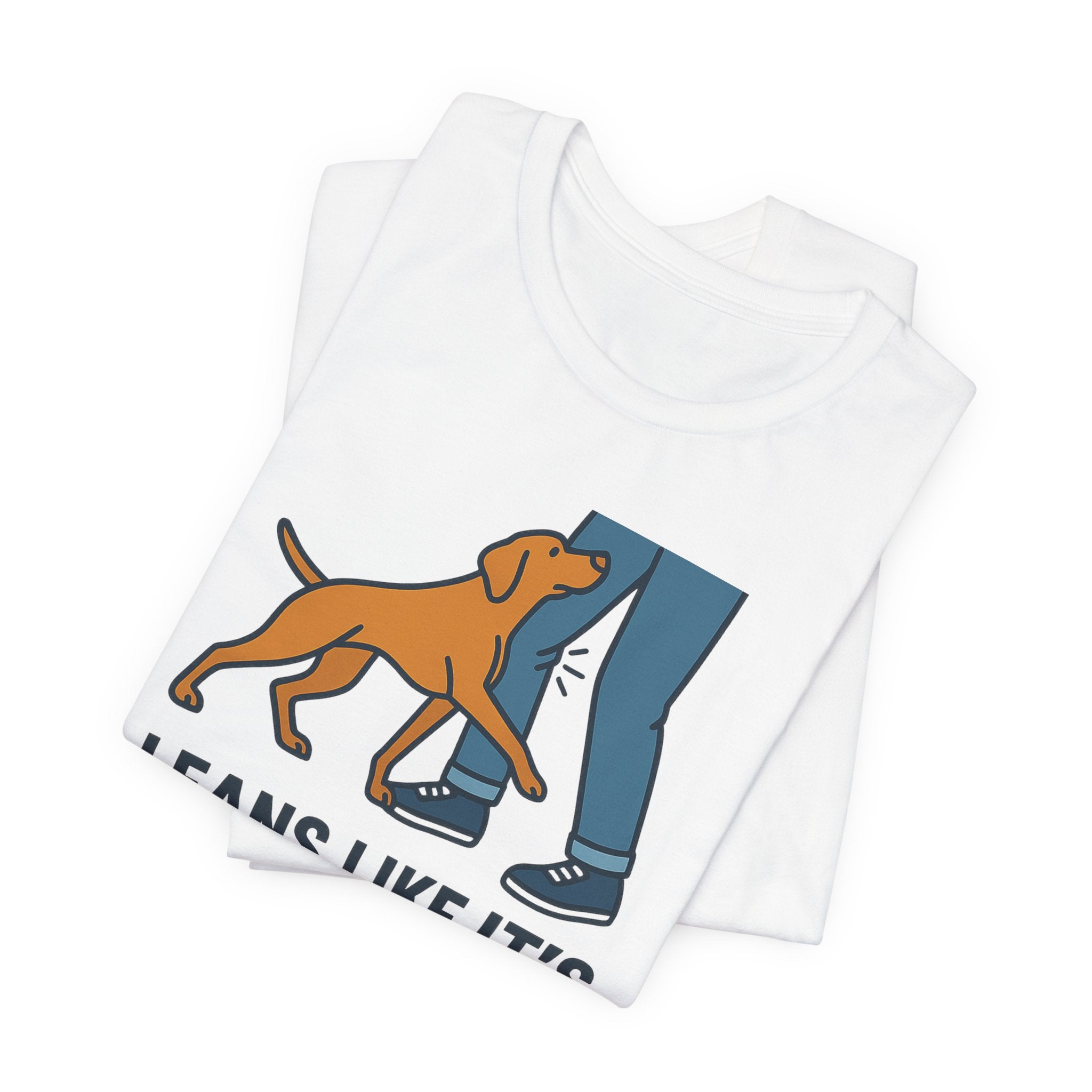 Vizsla Leans Like It's a Contact Sport Tee