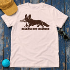 Release Not Included Corgi T-Shirt — Soft Pink