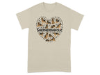 Heart-shaped graphic with German Shepherds and paw prints and "SHEPHERDAHOLIC" text.