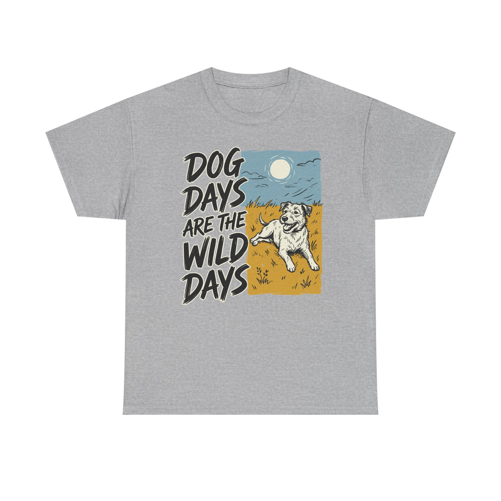 Dog Days Are Wild Days Terrier T-Shirt
