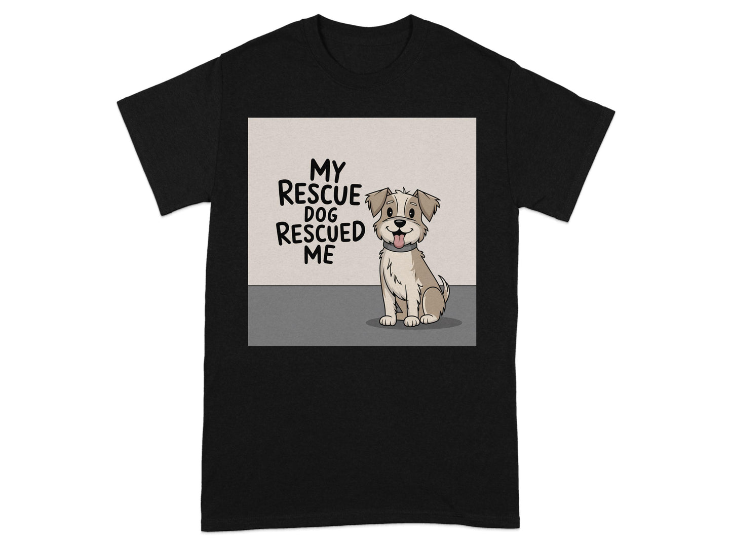 My Rescue Dog Rescued Me Graphic T-Shirt product type