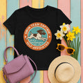 German Shorthaired Pointer Swim Team Captain T-shirt in Black