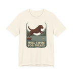 Chocolate Lab Will Swim for Treats Tee