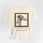 Greyhound A Study in Pointillism Tee