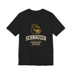 Schnauzer Velcro Dog Division T-Shirt